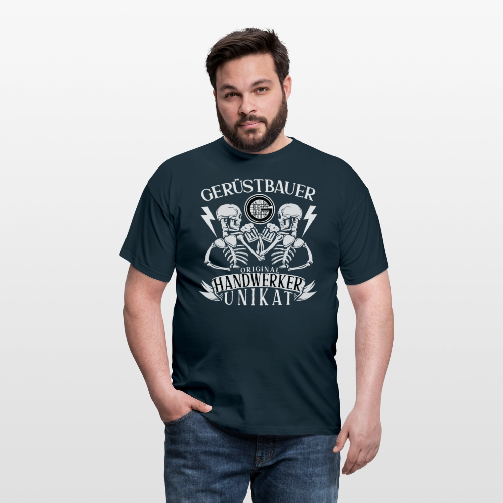 Gerüstbauer Unikat - Männer T-Shirt - Navy