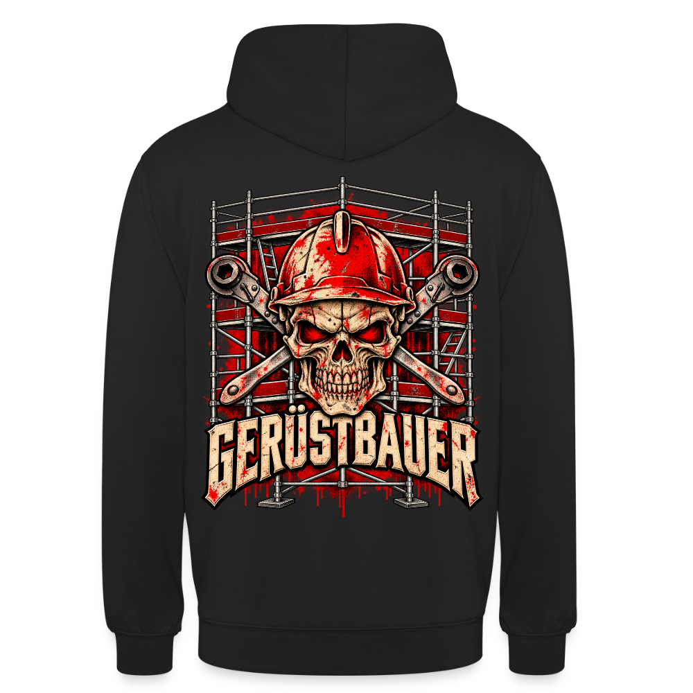 Gerüstbauer Hoodie - Schwarz