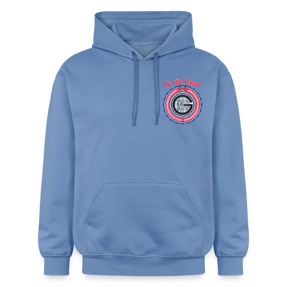 Gerüstbauer Ratschen Zunftw. - Midweight Hoodie Brust + Rücken - carolina blue