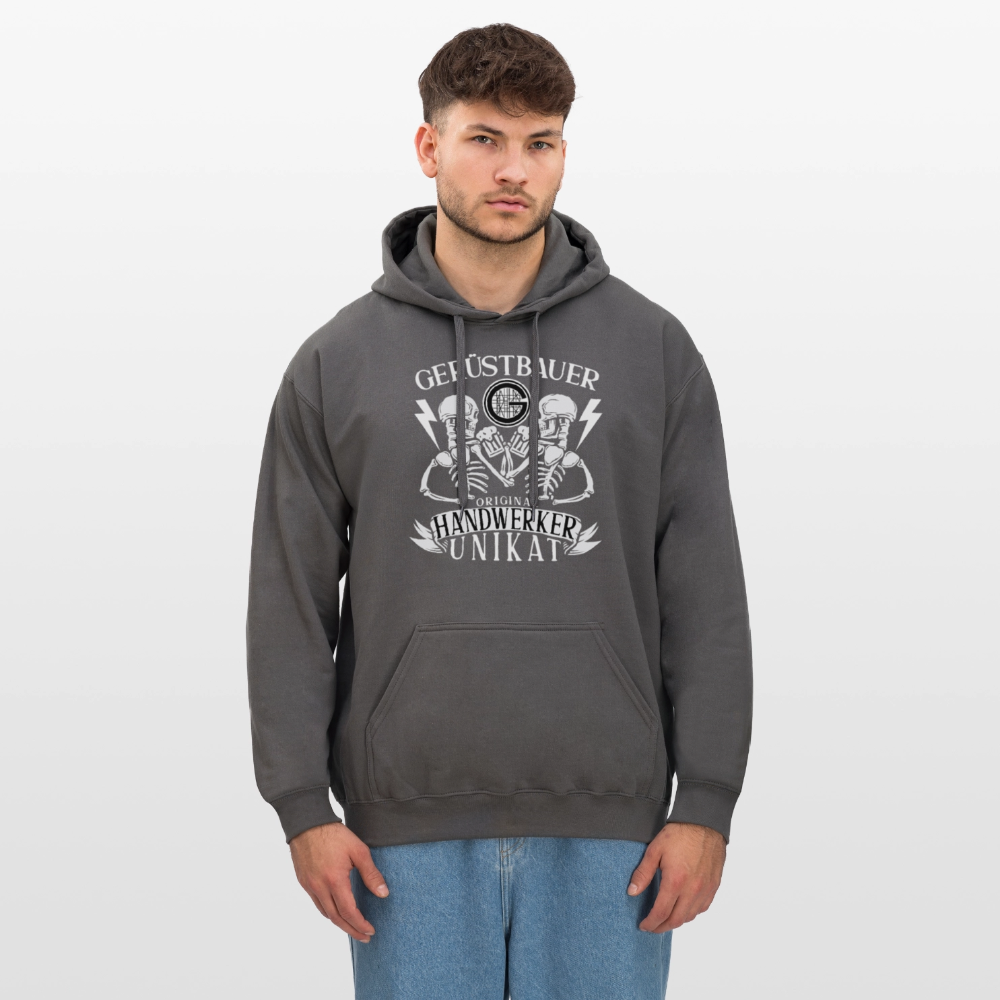 Gerüstbauer Unikat - Midweight Hoodie - Dunkelgrau
