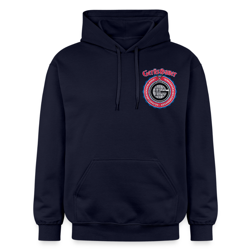 Gerüstbauer Ratschen Zunftw. - Midweight Hoodie Brust + Rücken - Navy