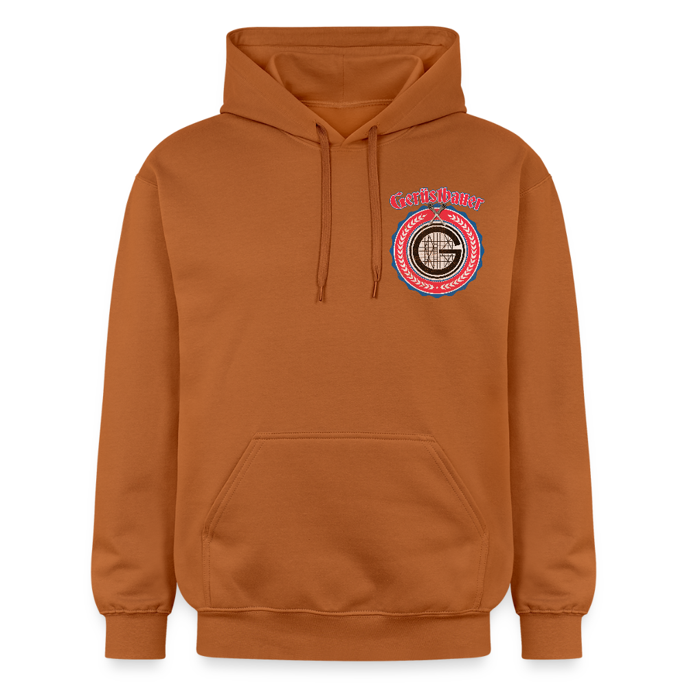Gerüstbauer Ratschen Zunftw. - Midweight Hoodie Brust + Rücken - Athletic Orange
