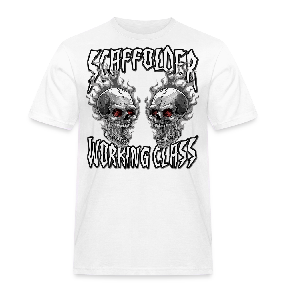 Scaffolder - Workwear T-Shirt - Weiß