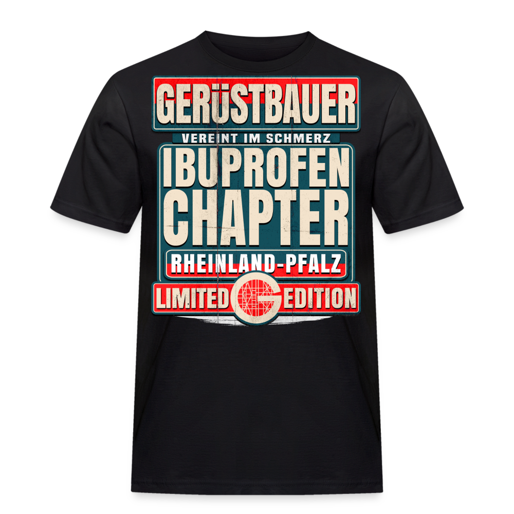Gerüstbauer T-Shirt Ibuprofen Chapter Rheinland Pfalz
