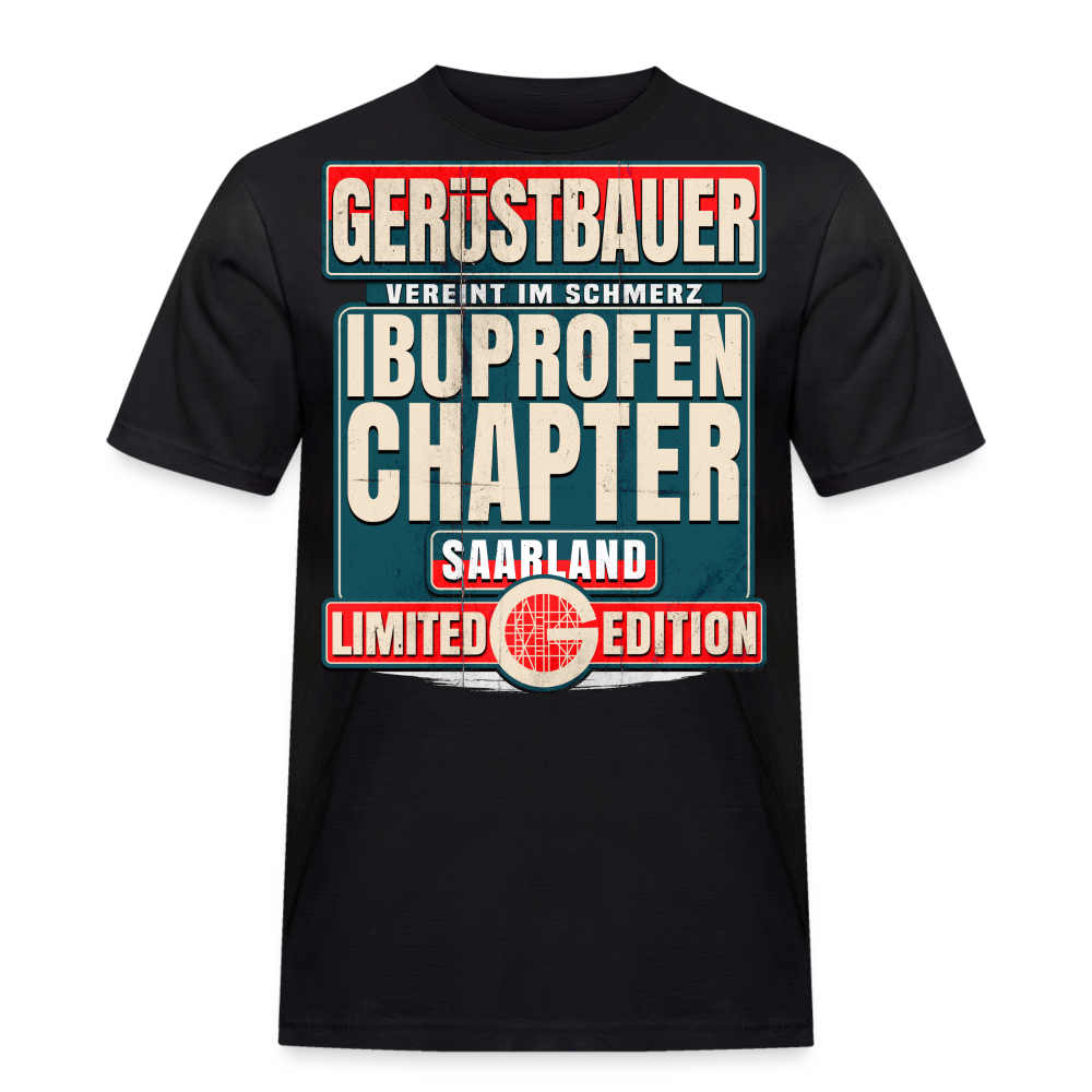 Gerüstbauer T-Shirt Ibuprofen Chapter Saarland