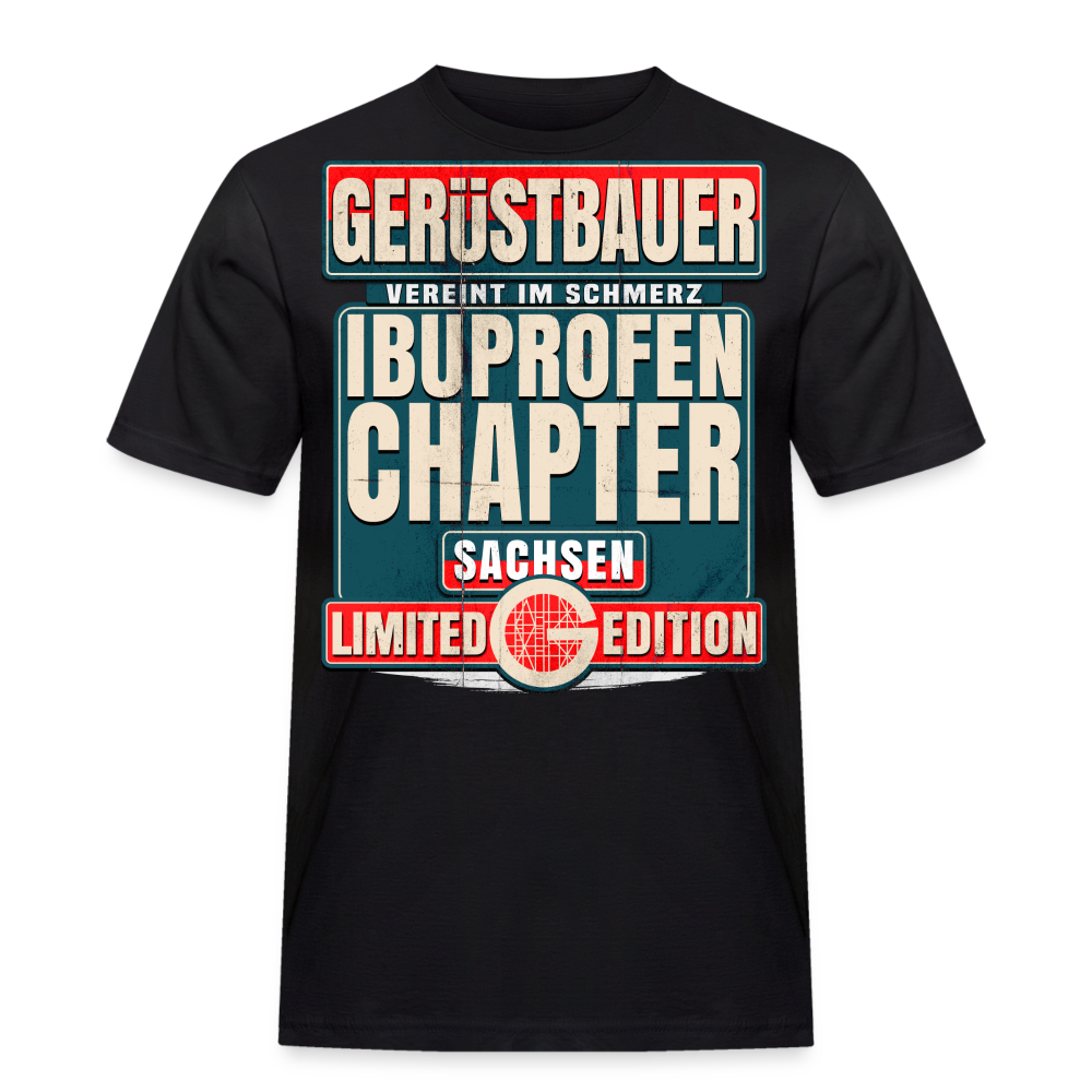 Gerüstbauer T-Shirt Ibuprofen Chapter Sachsen