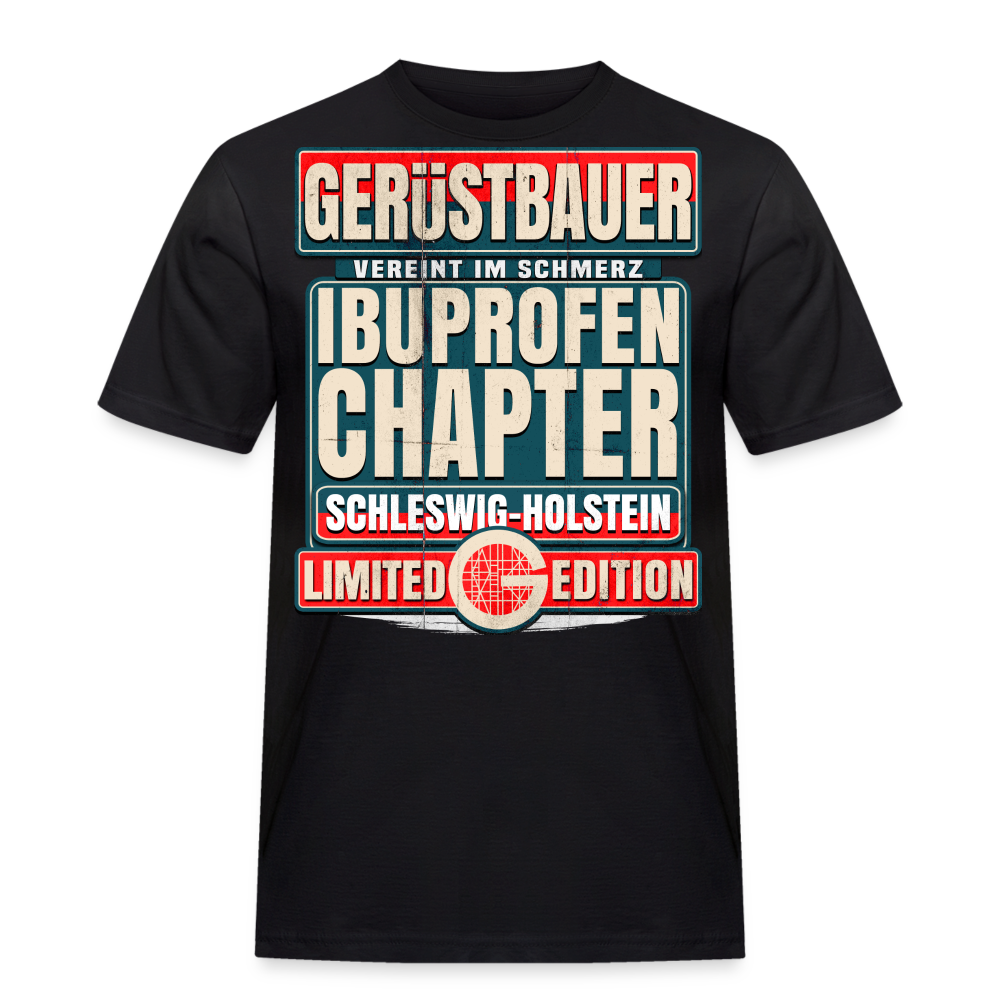 Gerüstbauer T-Shirt Ibuprofen Chapter Schleswig Holstein