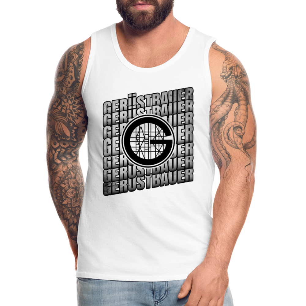 Gerüstbauer Premium Tank Top - weiß