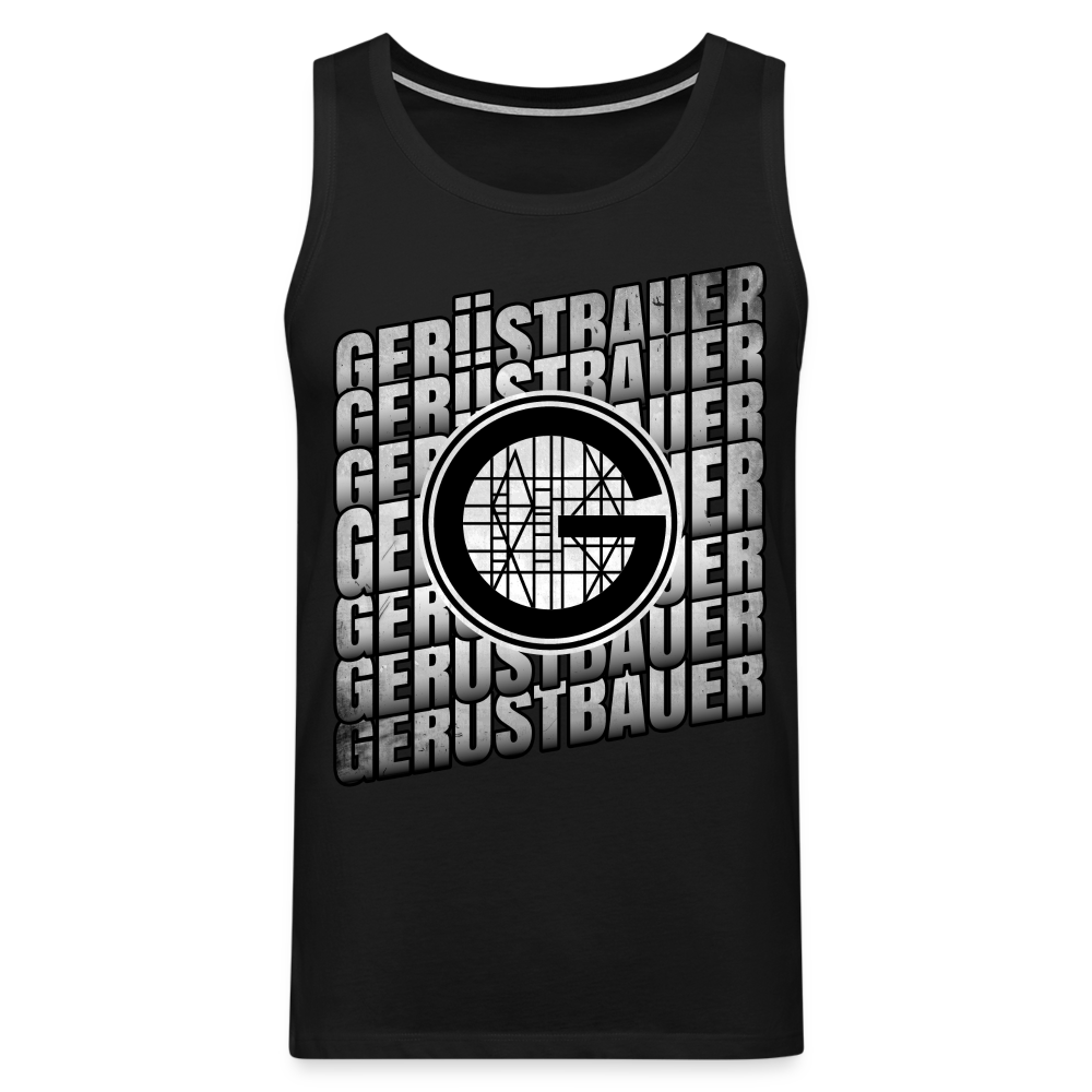 Gerüstbauer Premium Tank Top - Schwarz