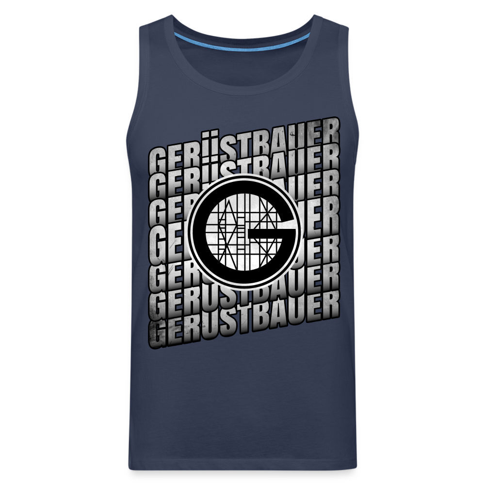 Gerüstbauer Premium Tank Top - Navy