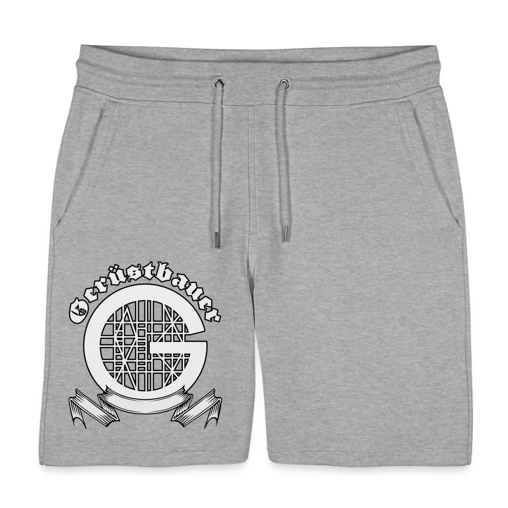 Gerüstbauer Shorts - Grau meliert