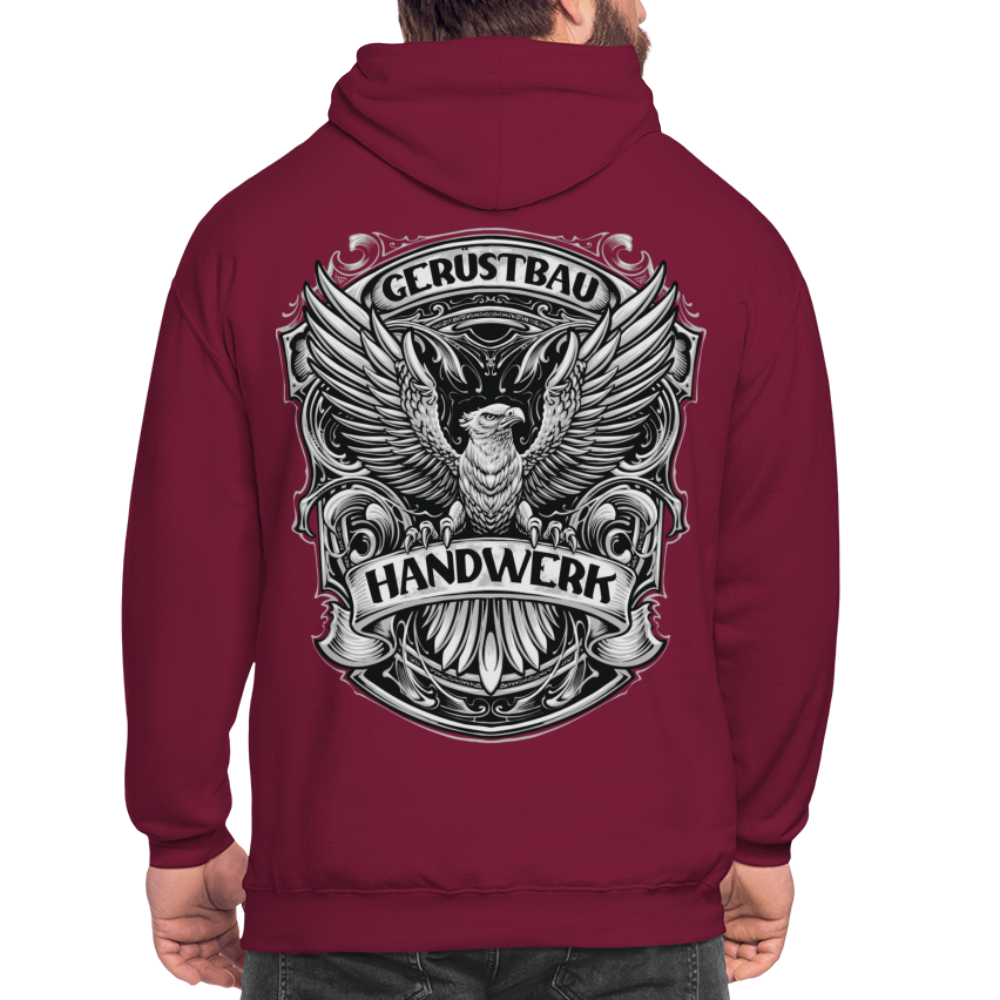 Gerüstbau Handwerk Unisex Hoodie - Bordeaux