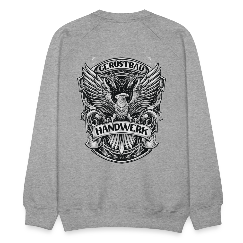 Gerüstbau Handwerk Premium Pullover - Grau meliert