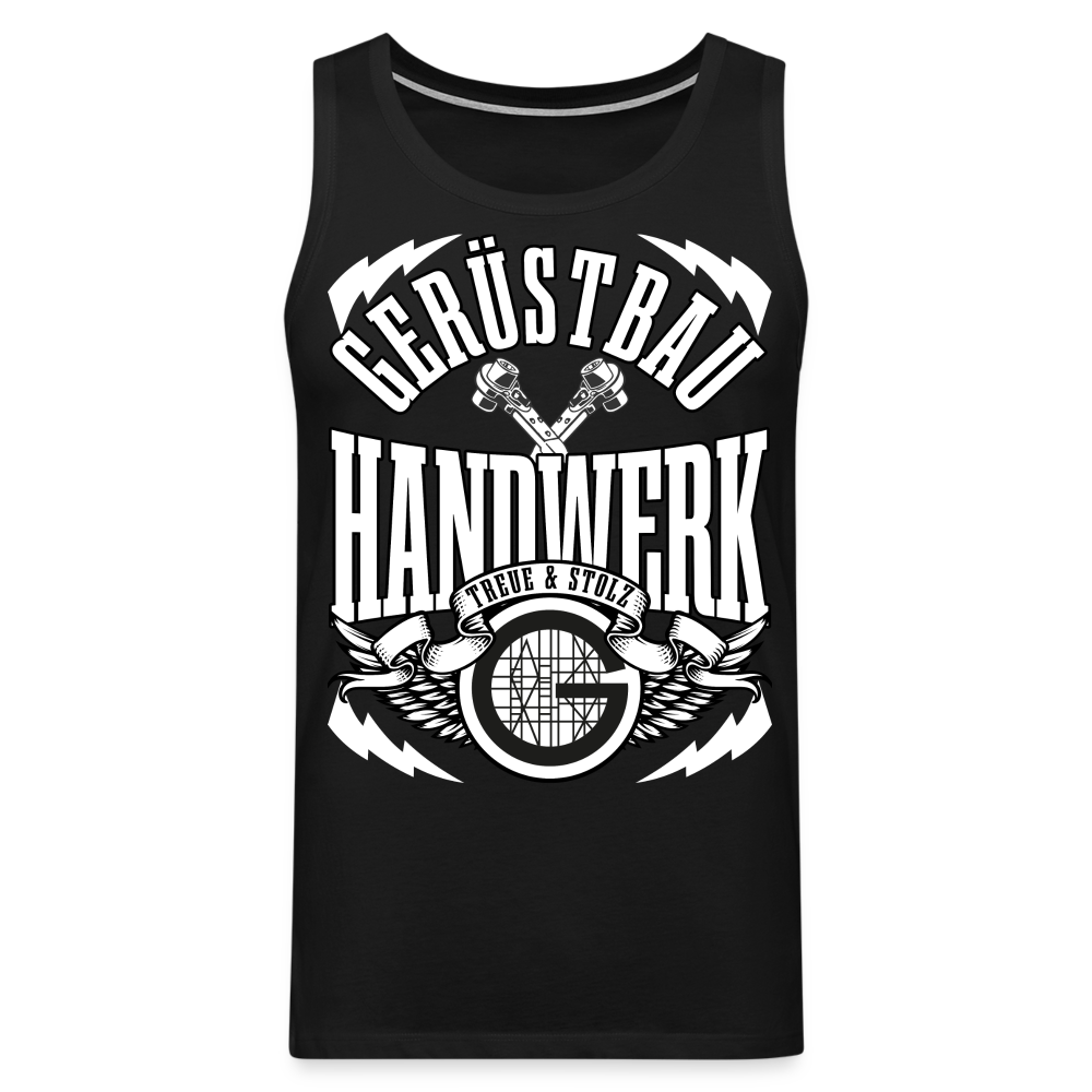 Gerüstbau Handwerk Treue & Stolz Premium Tank Top - Schwarz