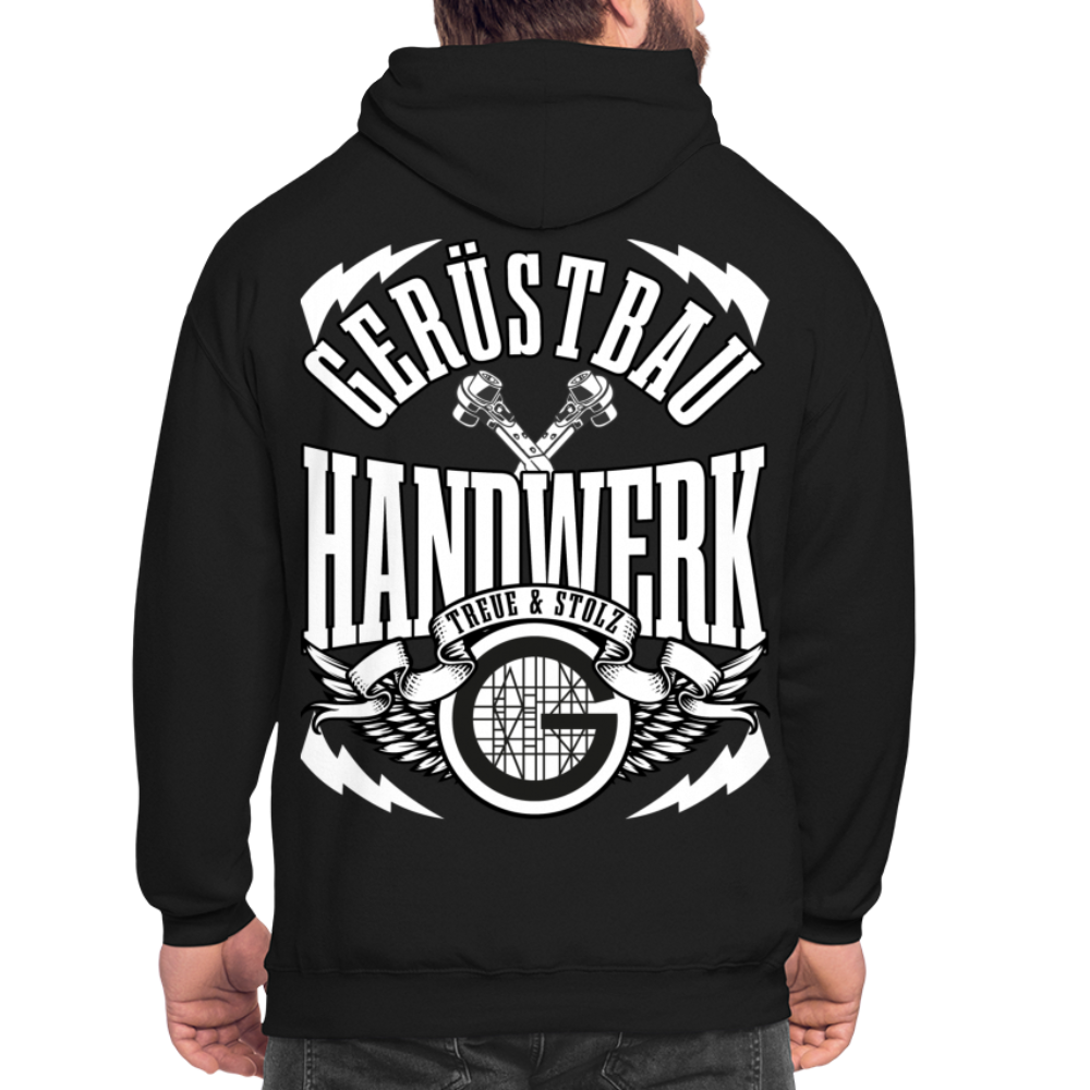 Gerüstbau Handwerk Treue & Stolz Hoodie - Schwarz