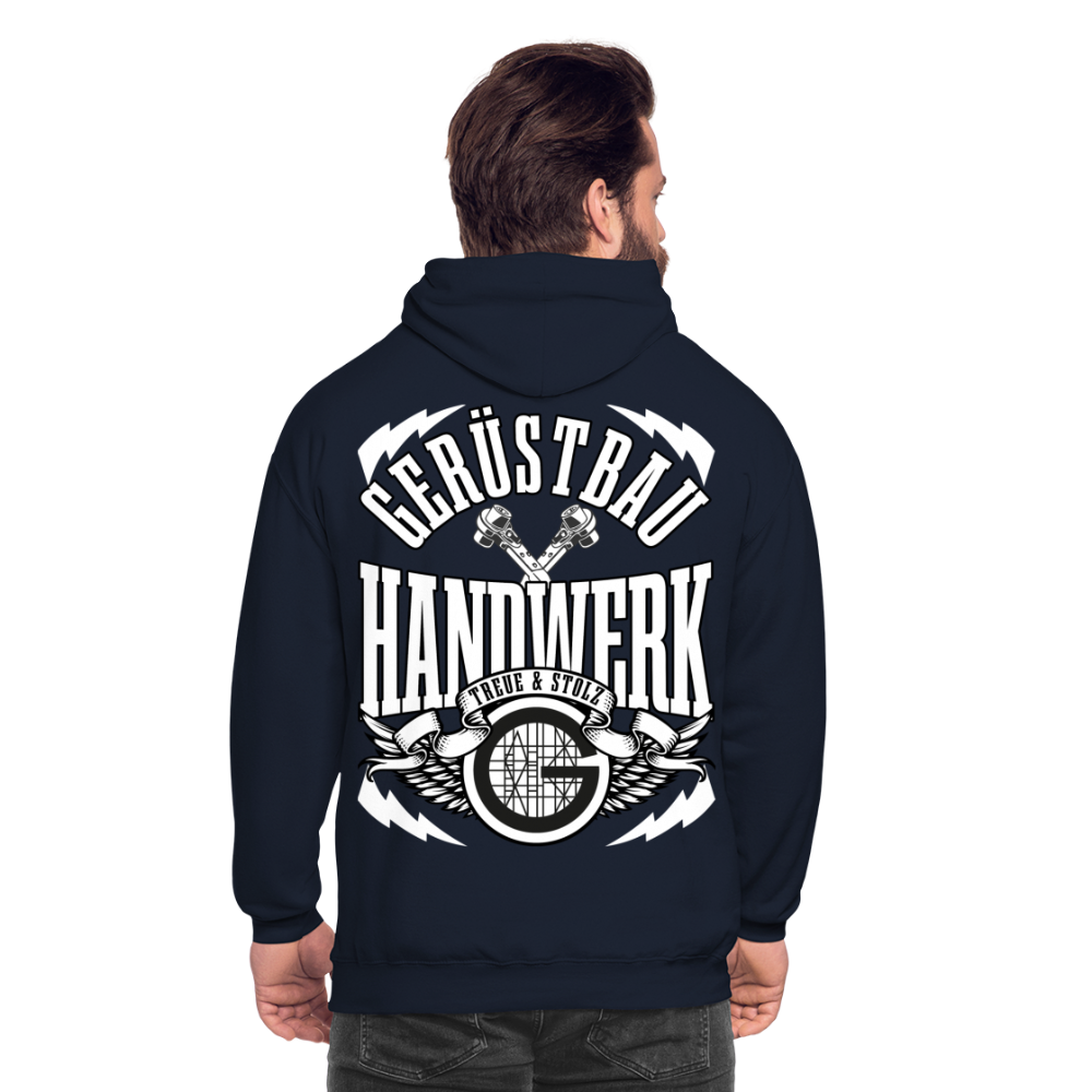Gerüstbau Handwerk Treue & Stolz Hoodie - Navy