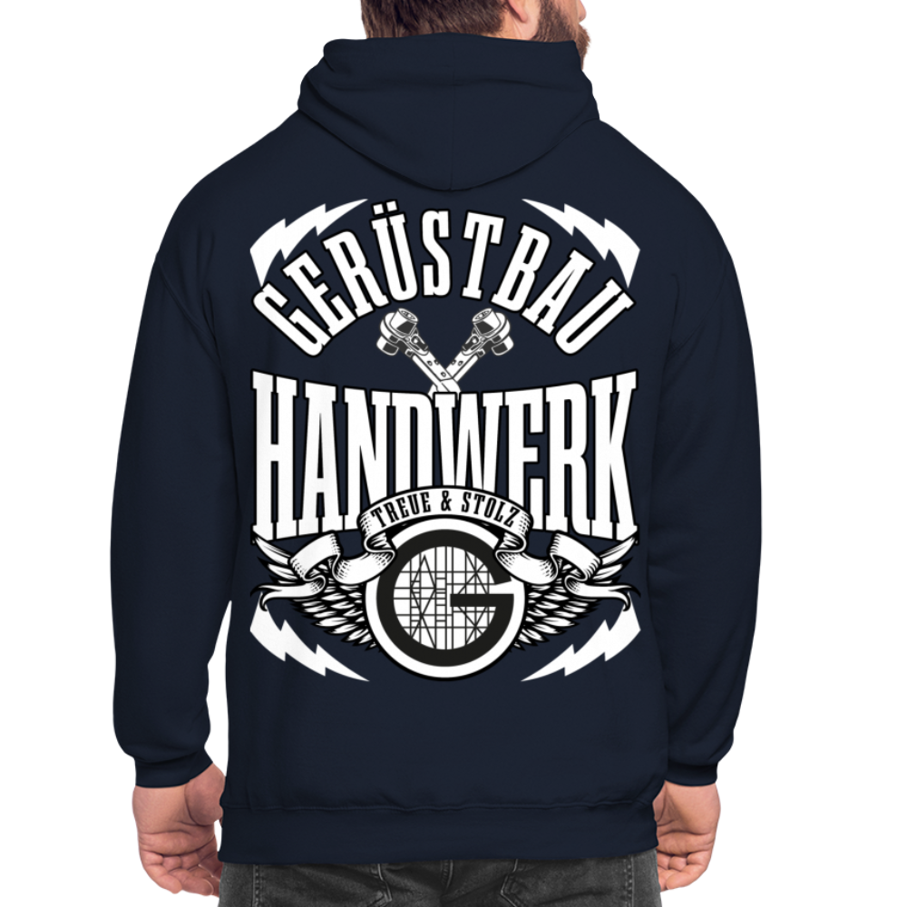 Gerüstbau Handwerk Treue & Stolz Hoodie - Navy