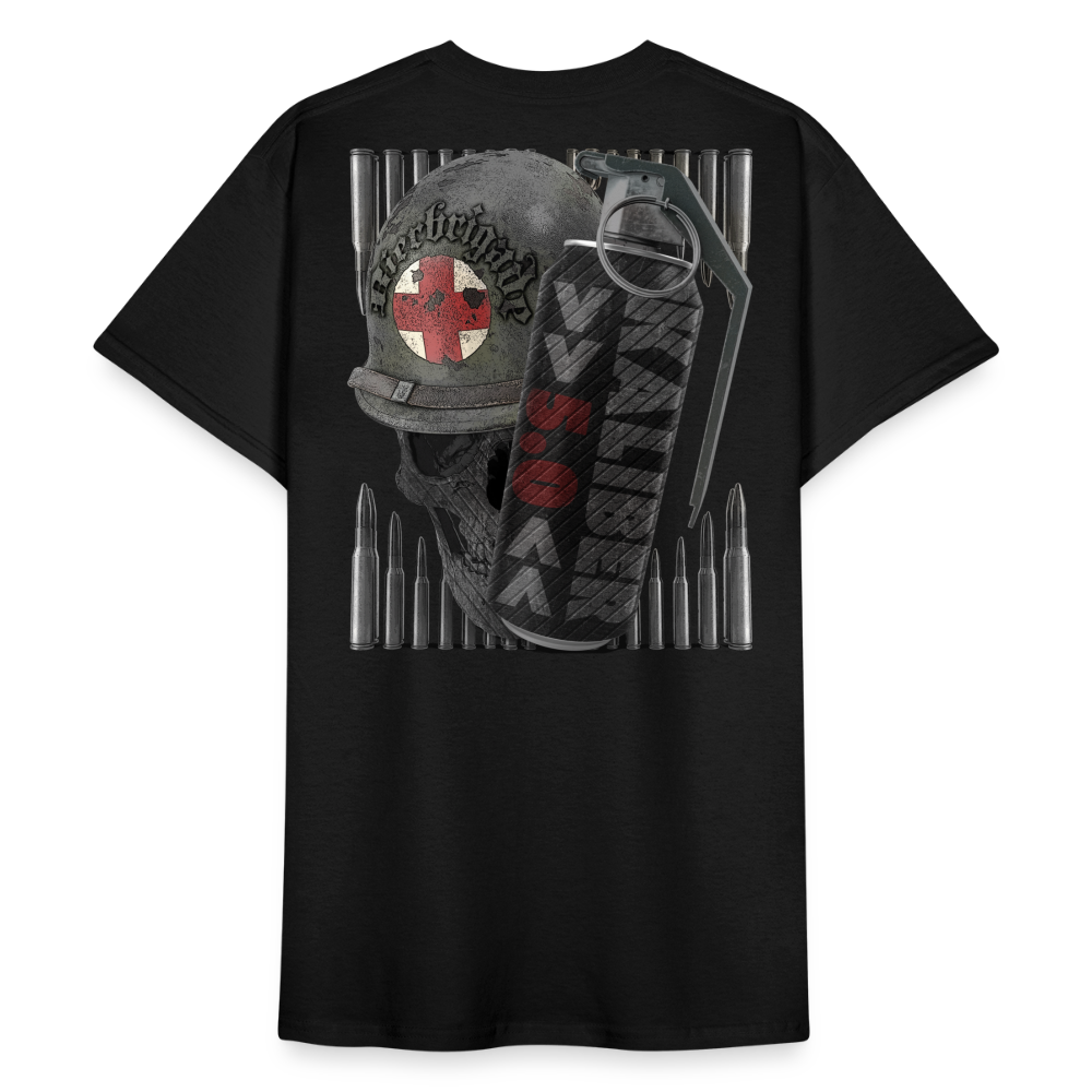 SkullRebel Bierbrigade Heavy T-Shirt - Schwarz