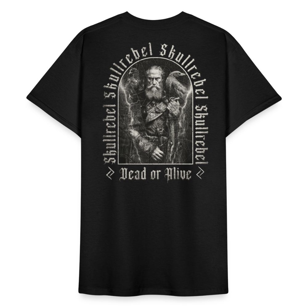 SkullRebel Viking 3 Heavy T-Shirt - Schwarz