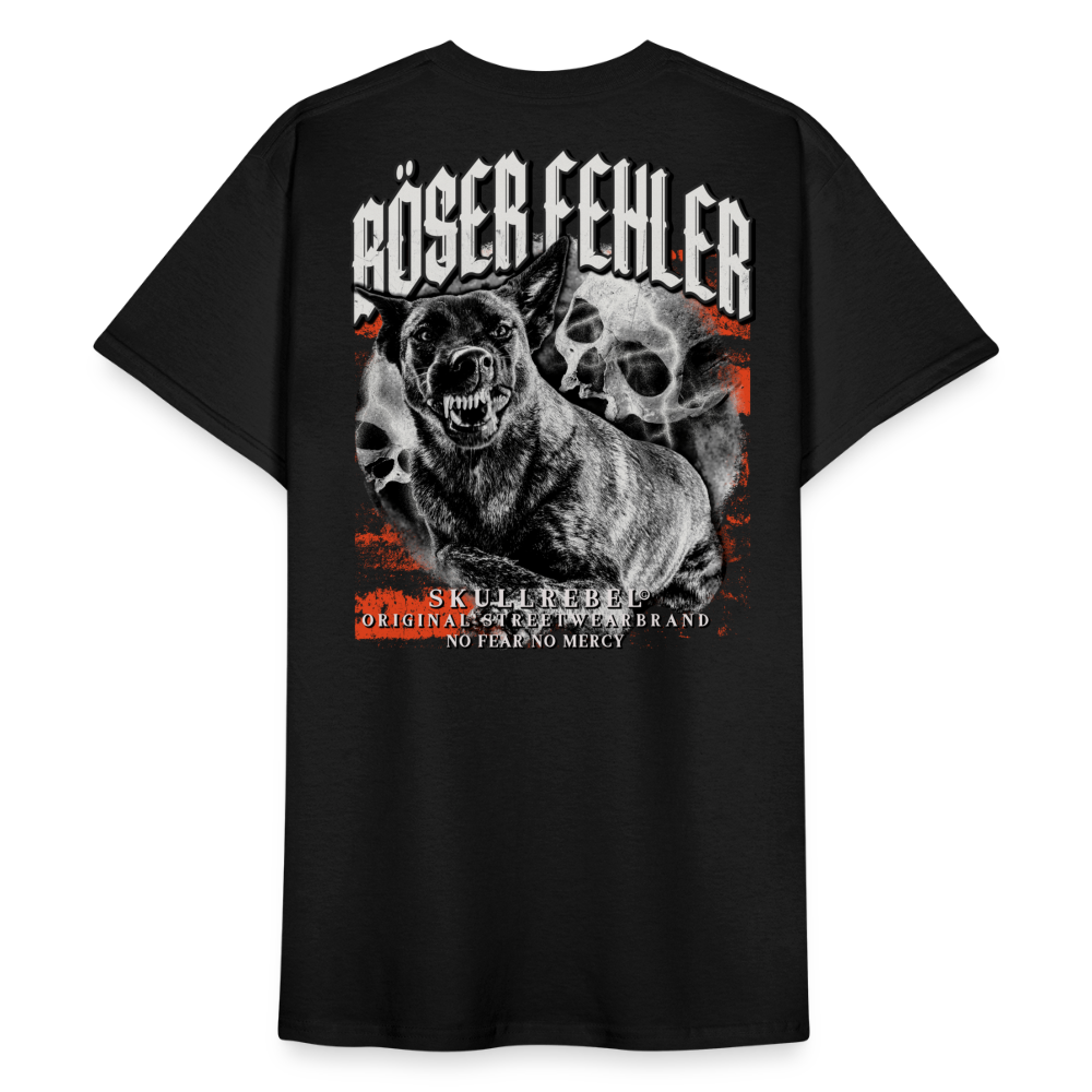 SkullRebel Böser Fehler Heavy T-Shirt - Schwarz