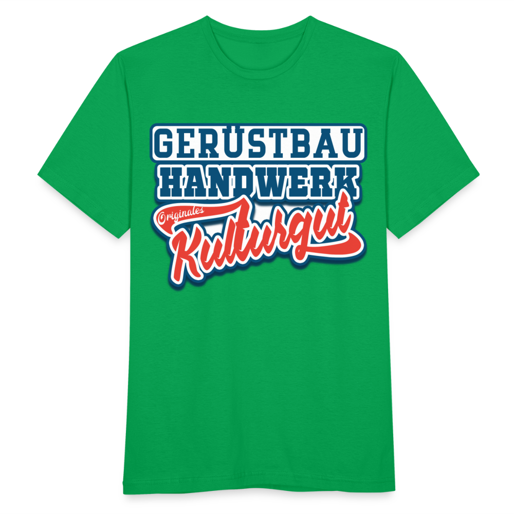 Gerüstbau Originales Kulturgut - Männer T-Shirt - Kelly Green