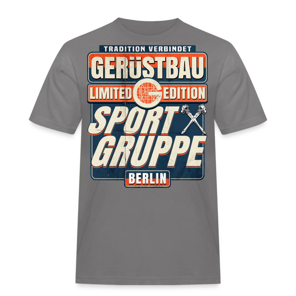 Sportgruppe Berlin Gerüstbauer T-Shirt - Grau