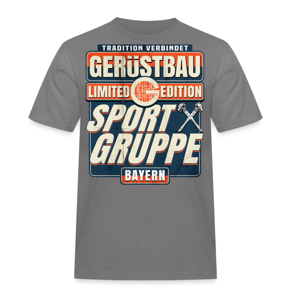 Sportgruppe Bayern Gerüstbauer T-Shirt - Grau