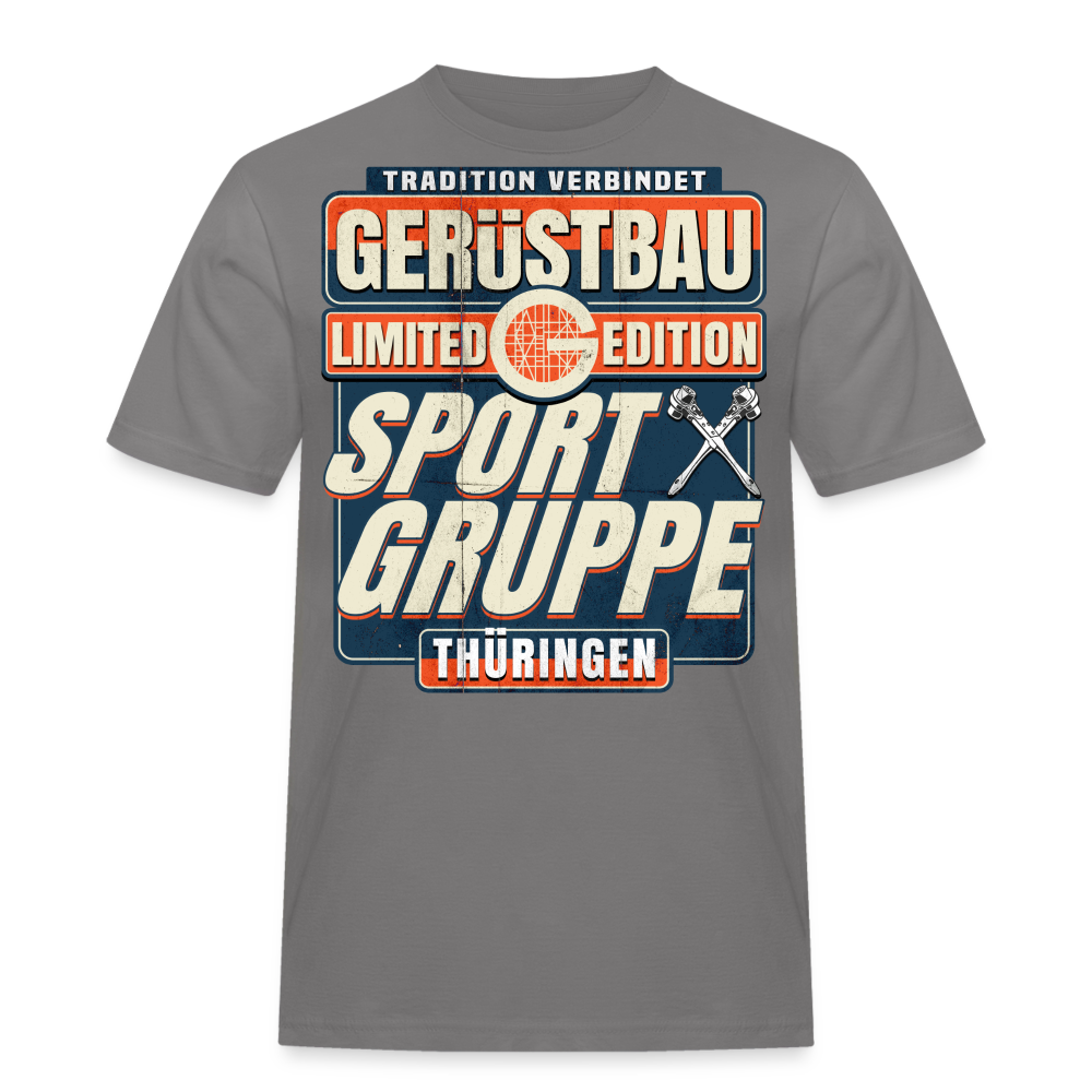 Sportgruppe Thüringen Gerüstbauer T-Shirt - Grau