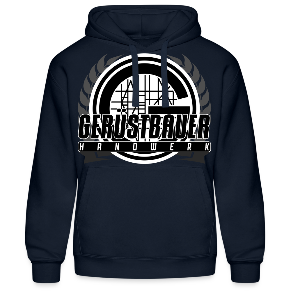 Gerüstbau Handwerk Fullprint Hoodie - Navy