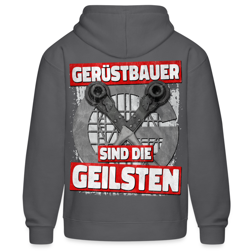 Gerüstbauer sind die GEILSTEN - Hoodie - Grau