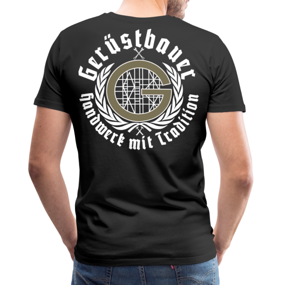 Männer Premium T-Shirt - Schwarz