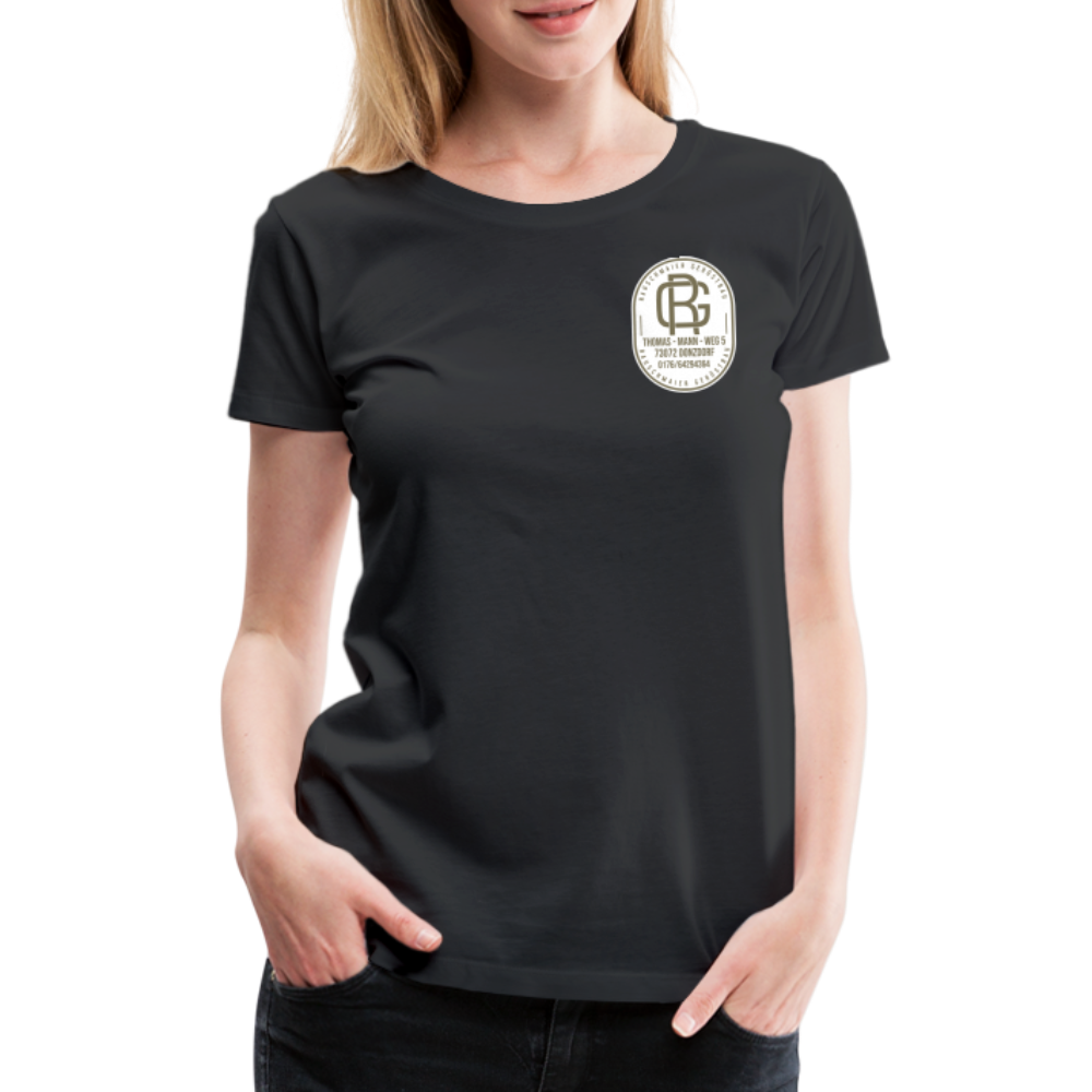 Frauen Premium T-Shirt - Schwarz