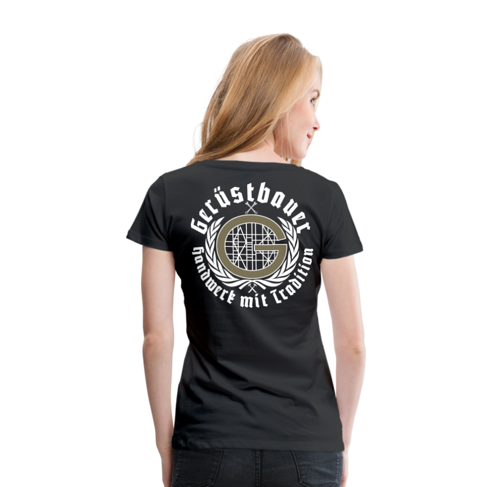 Frauen Premium T-Shirt - Schwarz