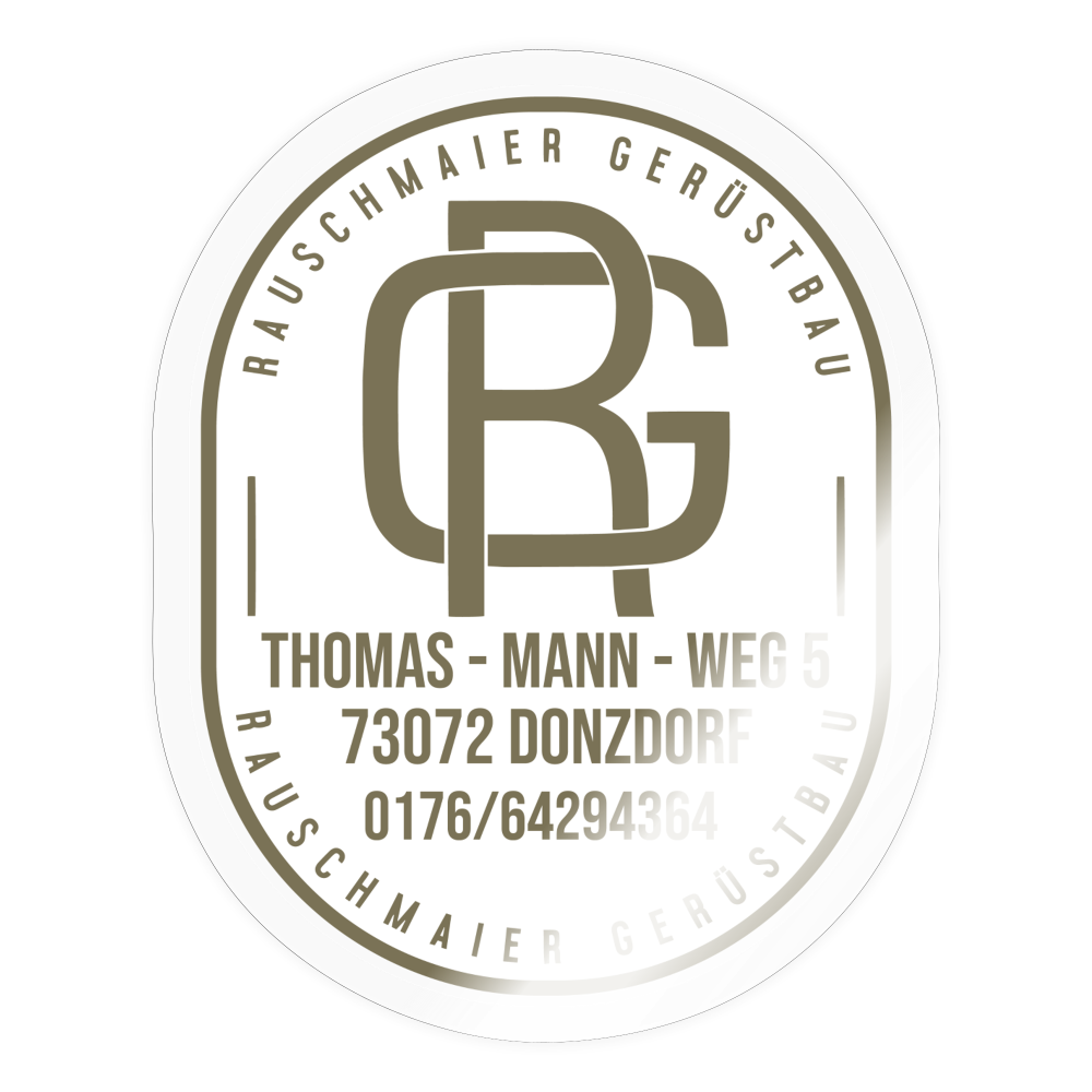 Sticker - Transparent glänzend