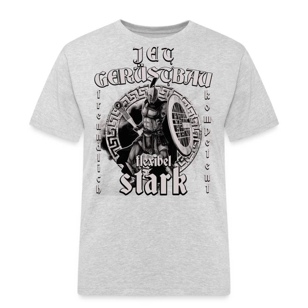 Krieger Workwear T-Shirt - Grau meliert
