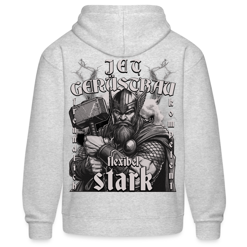 Thor Hoodie - Grau meliert