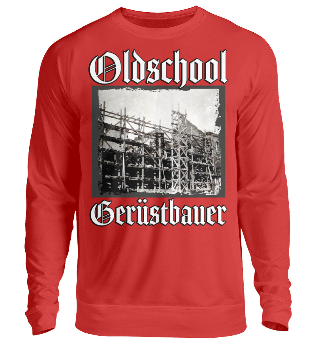 Oldschool Gerüstbauer Dirk - Unisex Pullover €39.95 Gerüstbauer - Shop >>