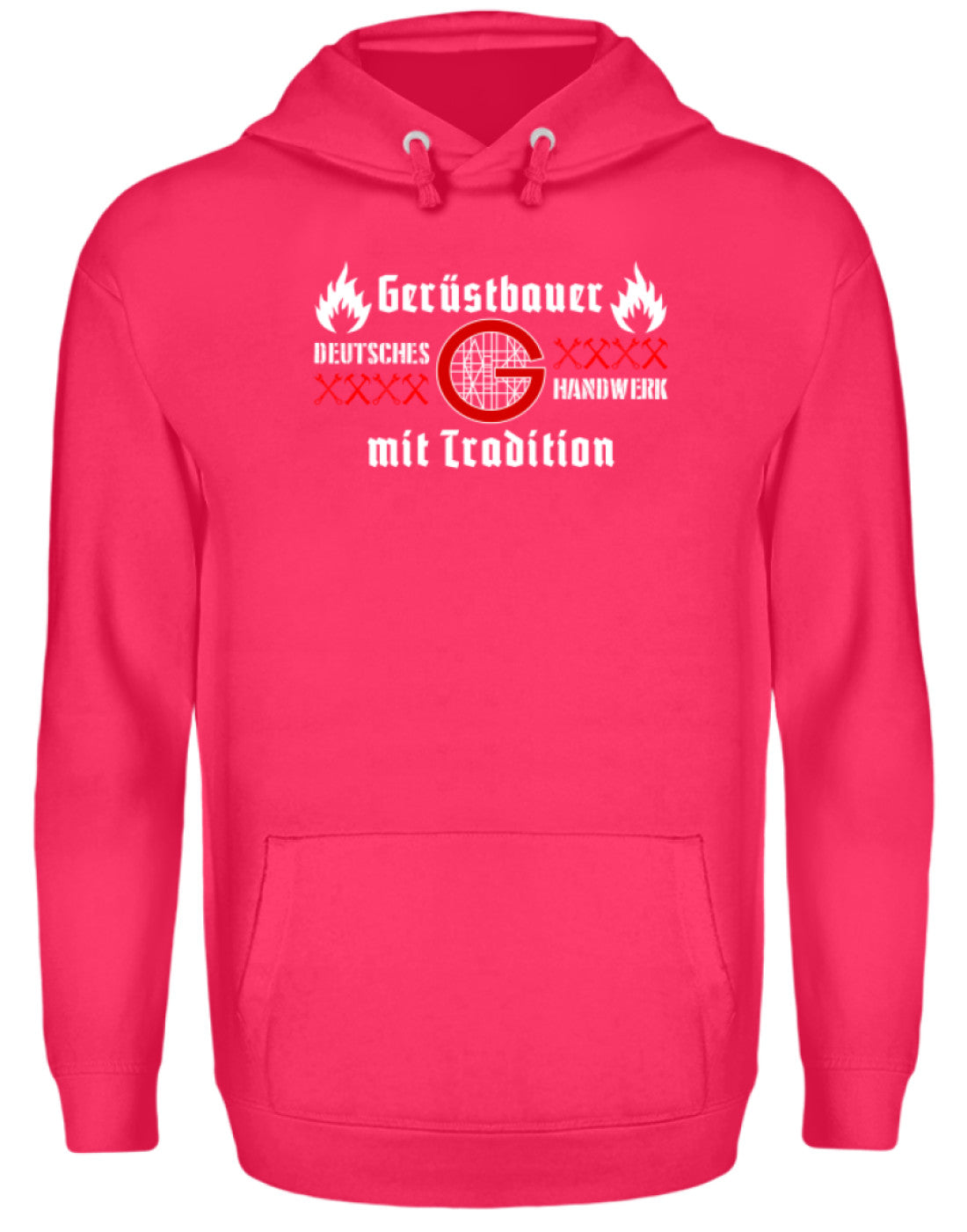 Gerüstbauer Handwerk mit Tradition - Unisex Kapuzenpullover Hoodie €34.95 Gerüstbauer - Shop >>