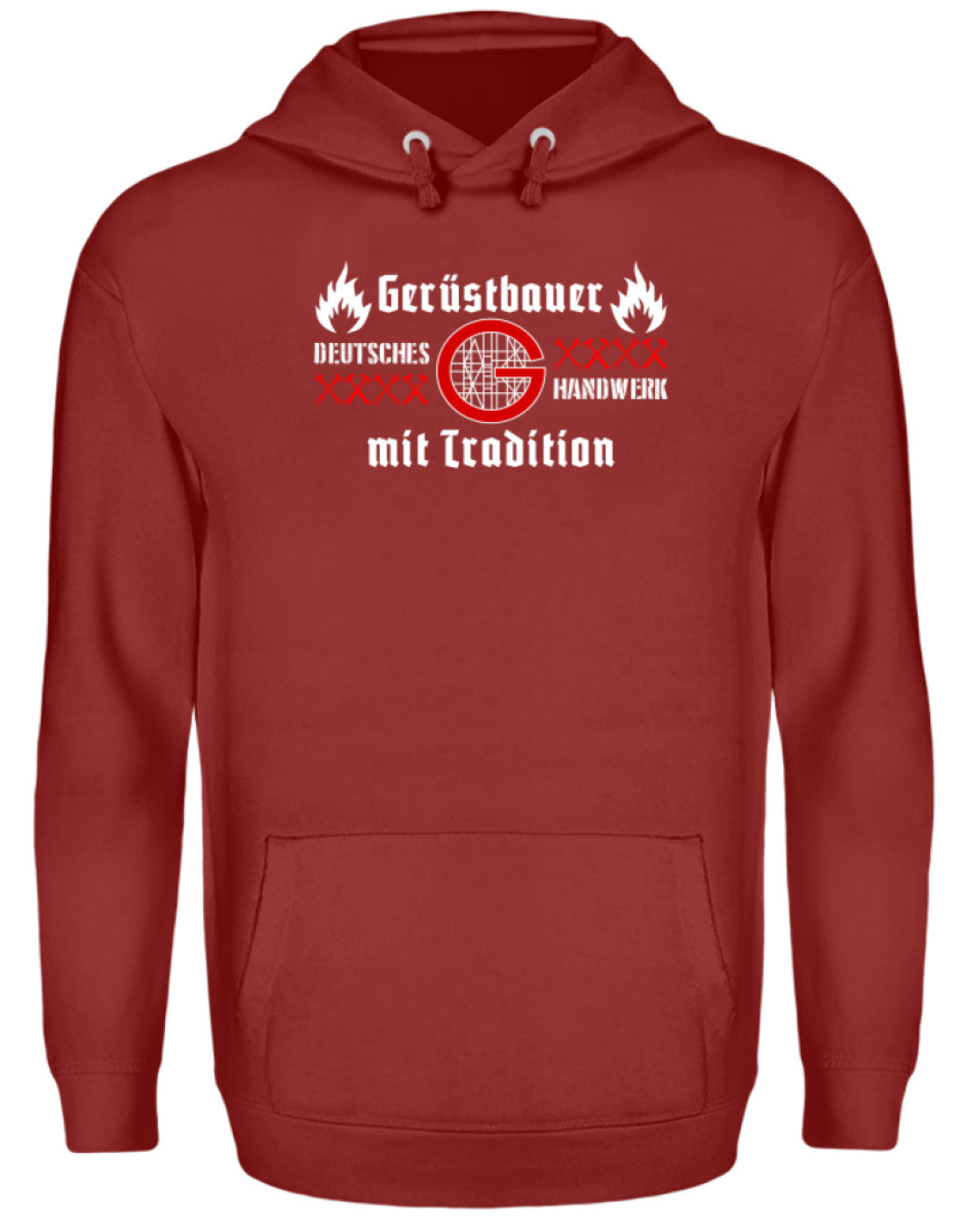 Gerüstbauer Handwerk mit Tradition - Unisex Kapuzenpullover Hoodie €34.95 Gerüstbauer - Shop >>