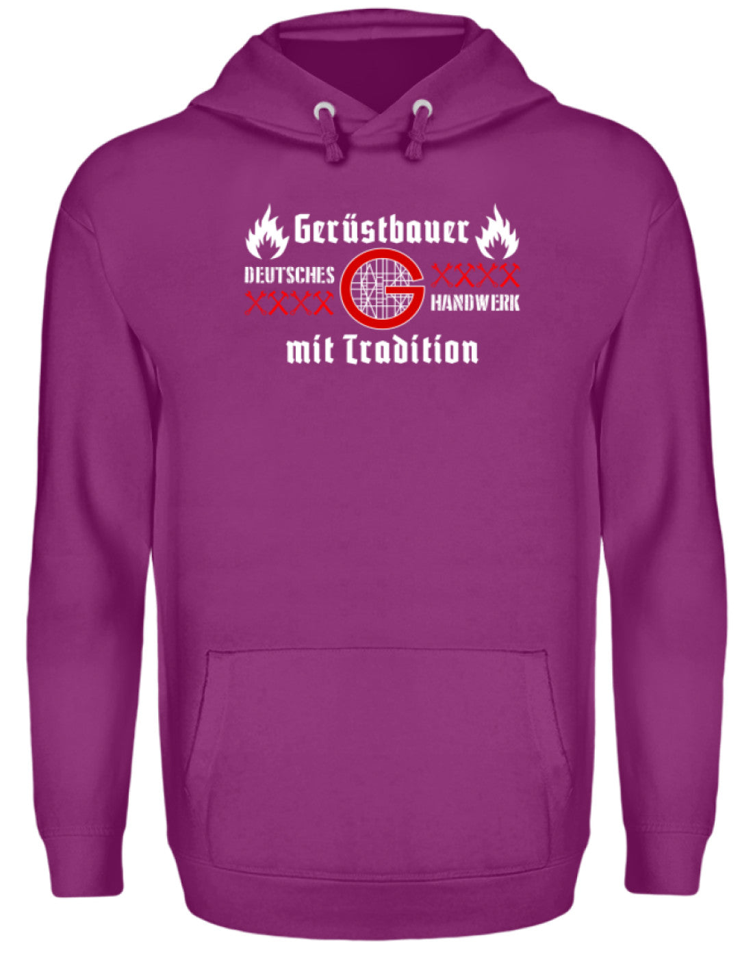Gerüstbauer Handwerk mit Tradition - Unisex Kapuzenpullover Hoodie €34.95 Gerüstbauer - Shop >>