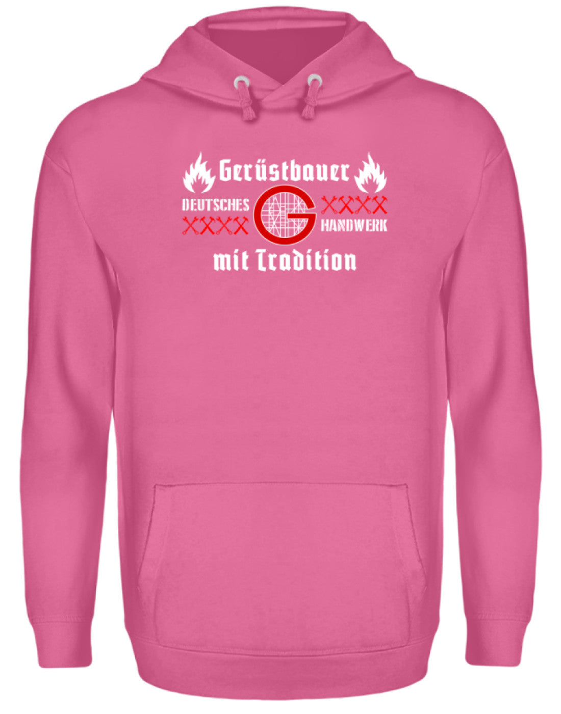 Gerüstbauer Handwerk mit Tradition - Unisex Kapuzenpullover Hoodie €34.95 Gerüstbauer - Shop >>