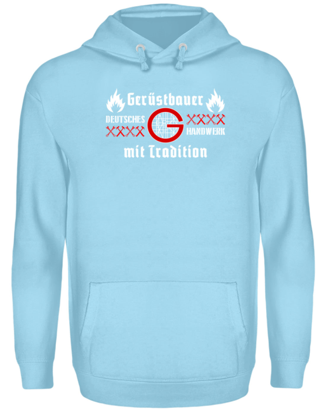 Gerüstbauer Handwerk mit Tradition - Unisex Kapuzenpullover Hoodie €34.95 Gerüstbauer - Shop >>