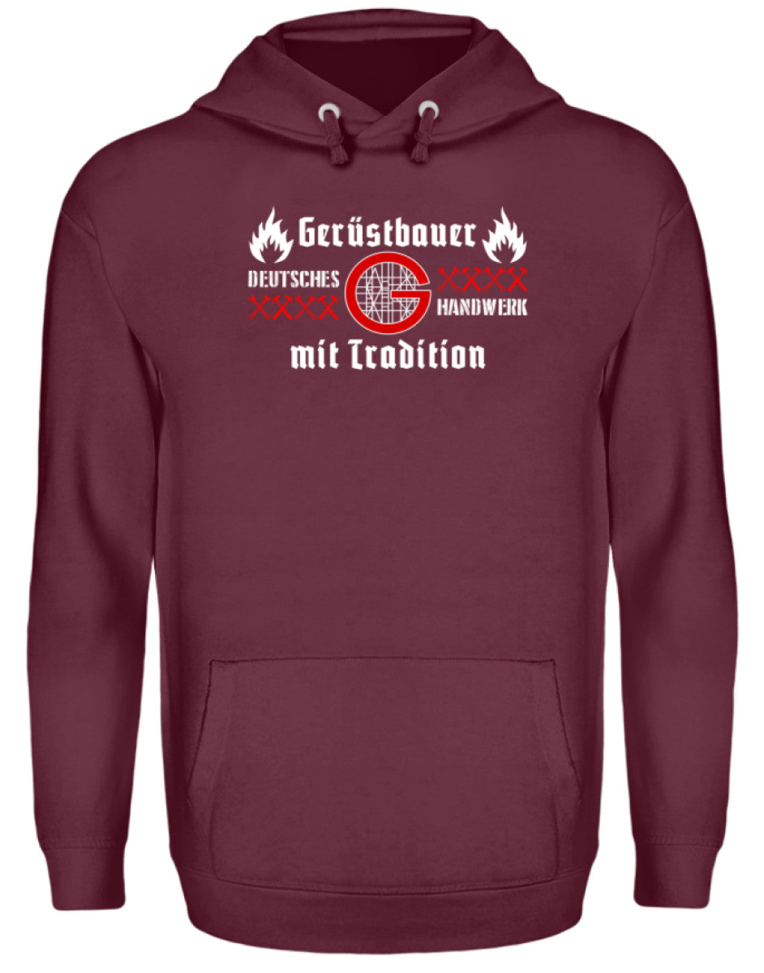 Gerüstbauer Handwerk mit Tradition - Unisex Kapuzenpullover Hoodie €34.95 Gerüstbauer - Shop >>