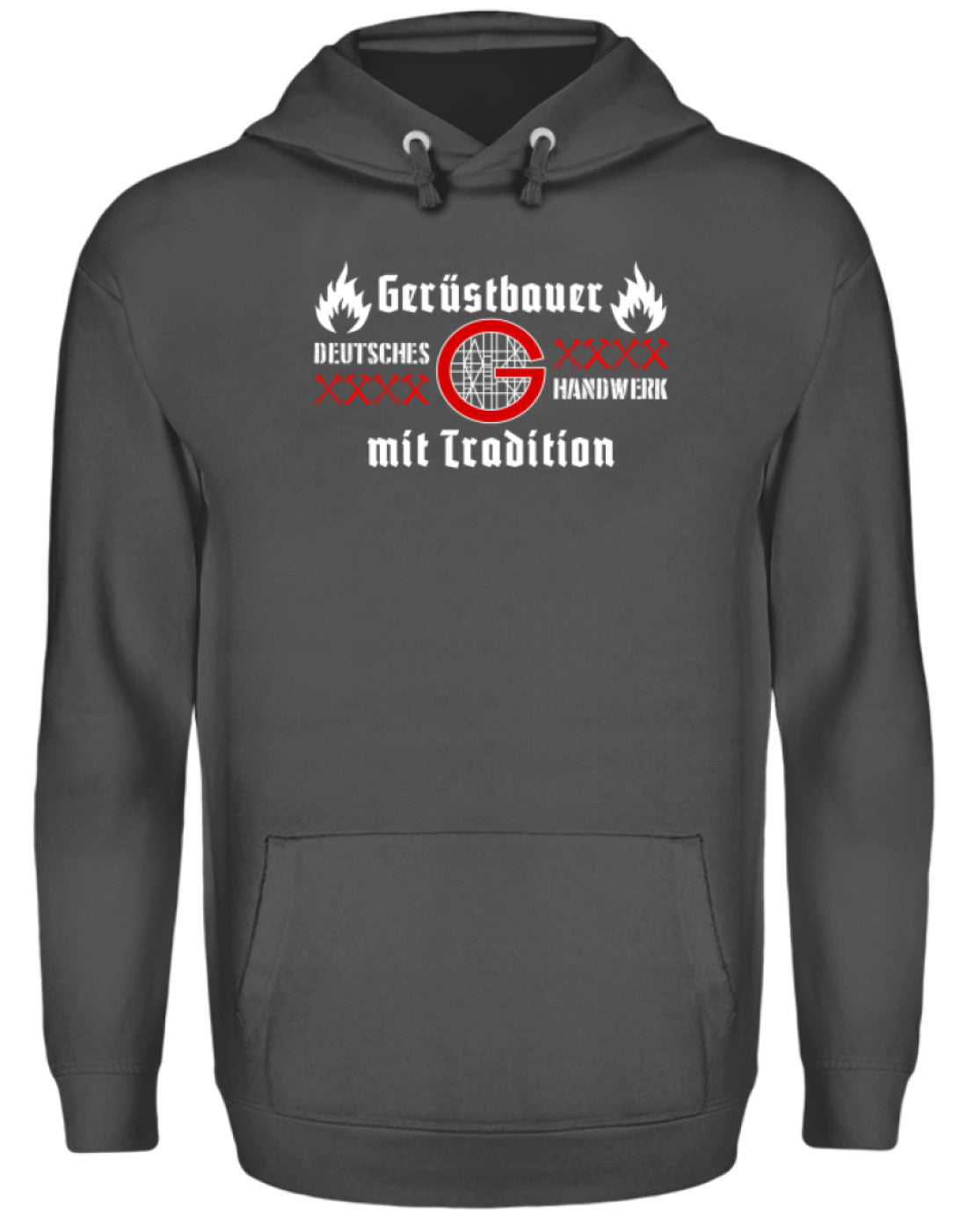 Gerüstbauer Handwerk mit Tradition - Unisex Kapuzenpullover Hoodie €34.95 Gerüstbauer - Shop >>
