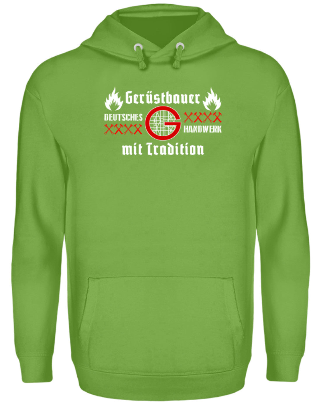 Gerüstbauer Handwerk mit Tradition - Unisex Kapuzenpullover Hoodie €34.95 Gerüstbauer - Shop >>