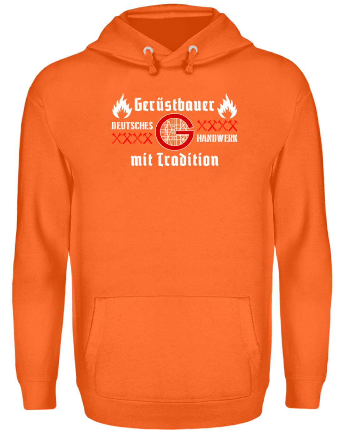 Gerüstbauer Handwerk mit Tradition - Unisex Kapuzenpullover Hoodie €34.95 Gerüstbauer - Shop >>