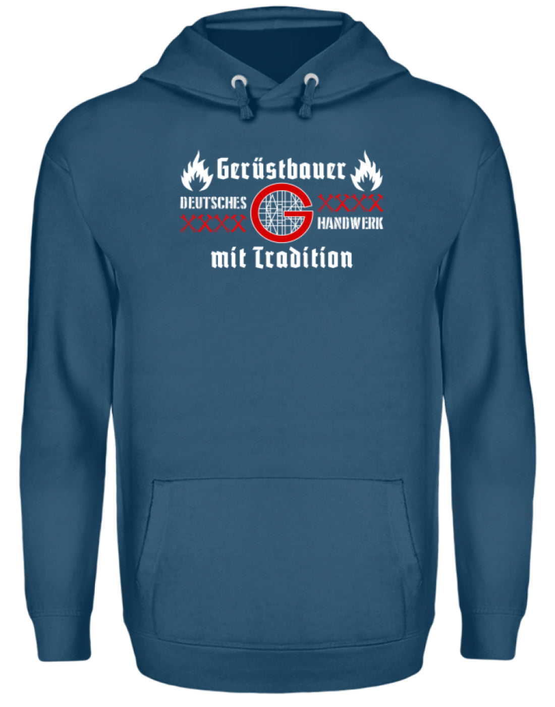 Gerüstbauer Handwerk mit Tradition - Unisex Kapuzenpullover Hoodie €34.95 Gerüstbauer - Shop >>