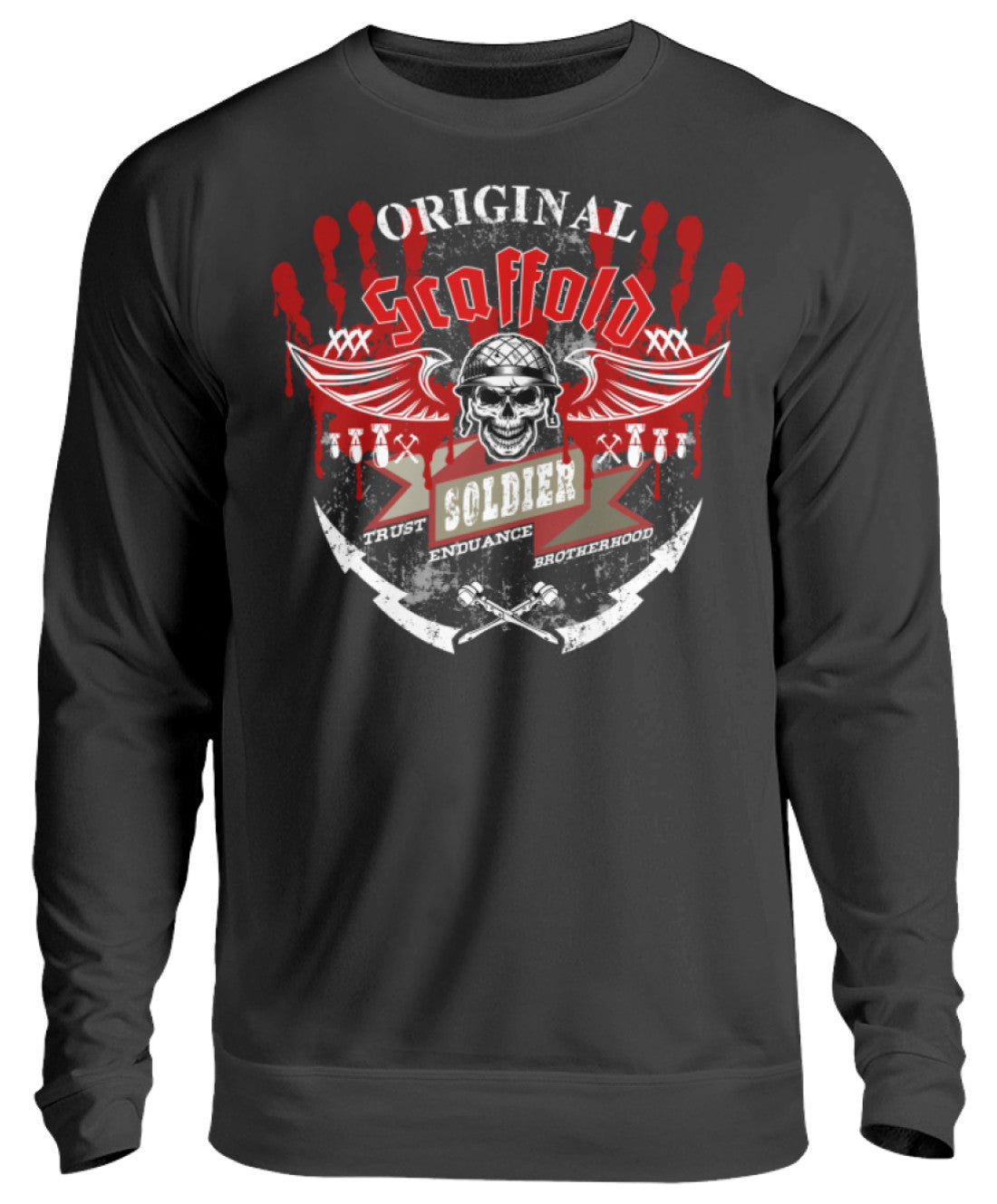 Original Scaffold Soldier - Unisex Pullover €34.95 Gerüstbauer - Shop >>