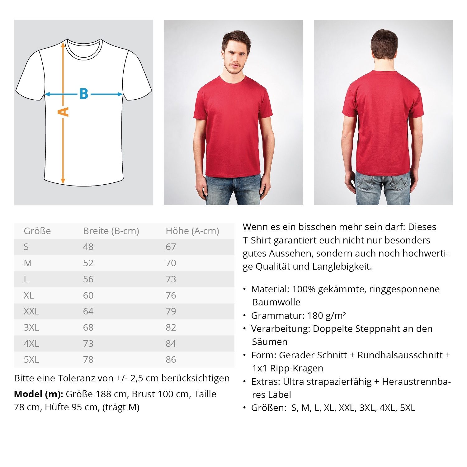 Gerüstbauer / Handwerk mit Tradition - Herren Premiumshirt €23.95 Gerüstbauer - Shop >>
