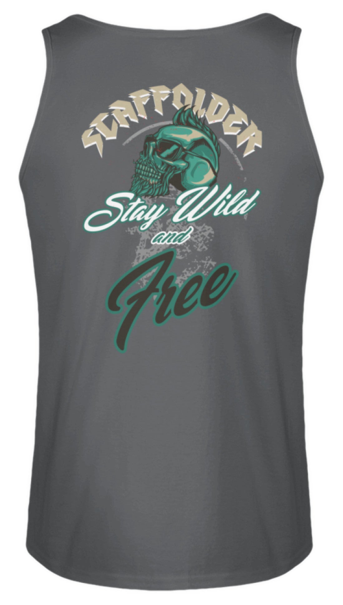 Scaffolder / Gerüstbauer Stay Wild - Herren Tanktop €19.95 Gerüstbauer - Shop >>